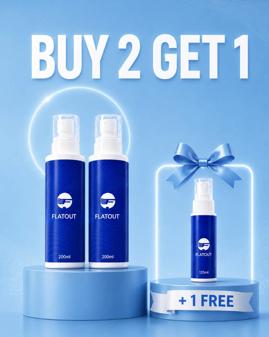 BUY 2 GET 1 flatout